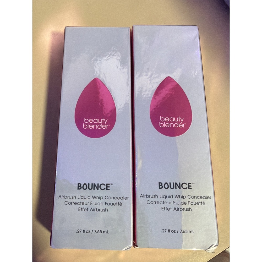 BeautyBlender Bounce Airbrush Liquid Whip Concealer Deep Mocha 27oz 4.75 N Lot